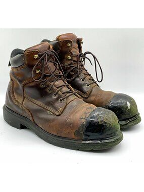 Red Wing Shoes 2411 Men's Work Boots Size 11 Wide (E) ASTM F2413-11